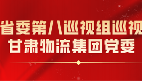  省委第八巡視組巡視甘肅省國際物流集團(tuán)有限公司黨委工作動(dòng)員會(huì)召開